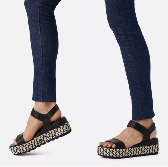 Sorel Shoes - SOREL Cameron Flatform Wedge Sandals Size 9